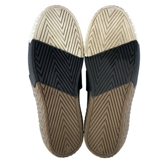 Anthropologie Sheridan Mia Black Leather Studded Slip On Sneaker EU 39 US 8.5‎ - Picture 9 of 12